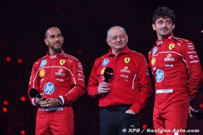 Vasseur&nbsp;: Tout le monde aimerait avoir notre duo de pilotes