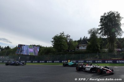 Haas F1 n’avait aucun rythme dans les projections d’eau