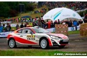 Débuts positifs en WRC pour la Toyota GT86 