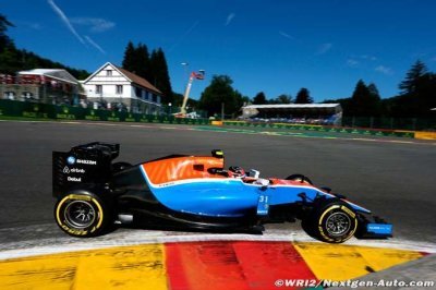 FP1 & FP2 - Belgian GP report: Manor Mercedes