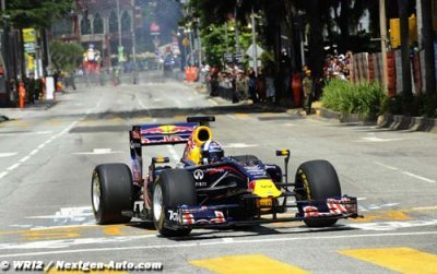 Coulthard et Red Bull en démonstration à Austin