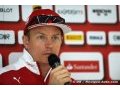 Raïkkönen devrait continuer chez Ferrari en 2017