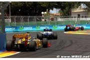 Renault s'est encore rapprochée de Mercedes GP