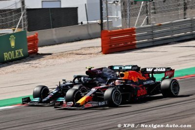 Verstappen se contente d’une deuxième place malgré un ’manque de rythme’