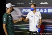 Vettel helped Schumacher with Haas seat problem
