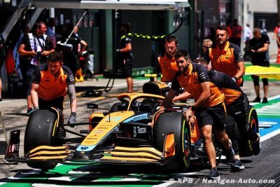 Norris boucle une journée très frustrante en Autriche