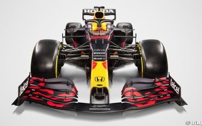 Red Bull Racing reveals its new RB16B for F1 2021