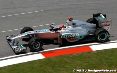 No testing has hurt F1 comeback - Schumacher