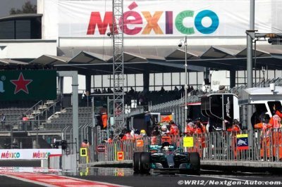 Pirelli note un revêtement assez glissant à Mexico