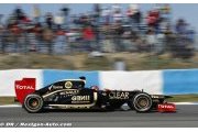 Lotus back on the pace after chassis problem