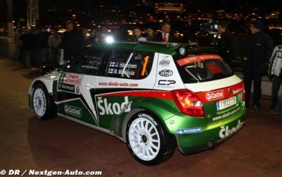 ES1&nbsp;: Quatre Skoda aux avant-postes