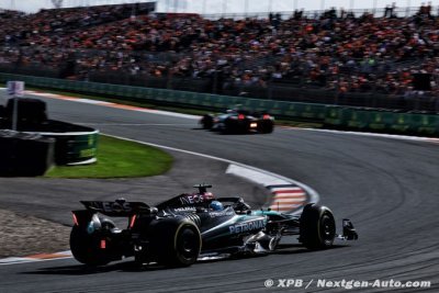 Mercedes F1 progresse mais l’équipe n’est ’pas satisfaite’