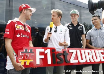 Rosberg, Hülkenberg et Wehrlein font un détour par Hockenheim