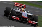 Hamilton en pole position à Melbourne