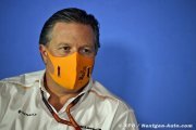 Amende et sanction : Brown tacle Szafnauer en conférence de presse