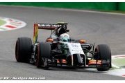 Juncadella en piste à Interlagos sur la Force India