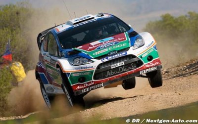 Latvala devant au shakedown