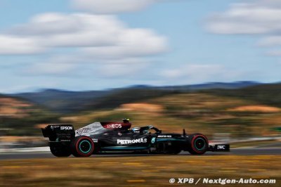 Mercedes F1 explique la perte de puissance de Bottas au Portugal