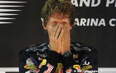 Vettel n’a pas réalisé tout de suite