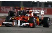 Domenicali est déçu des performances de la Ferrari