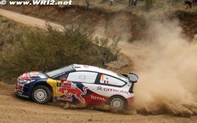 Une part de désert pour les Citroën C4 WRC