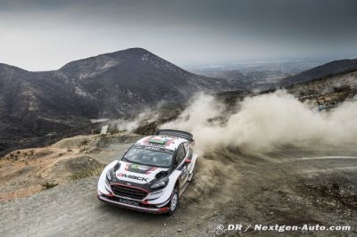 SS10: Evans leads tops a minute