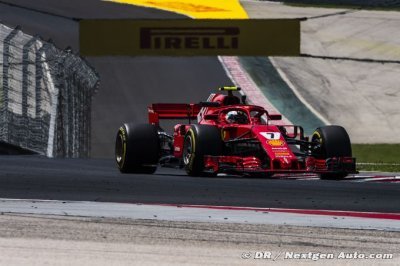Essais du Hungaroring, Jour 2&nbsp;: Räikkönen mène pour Ferrari à la pause