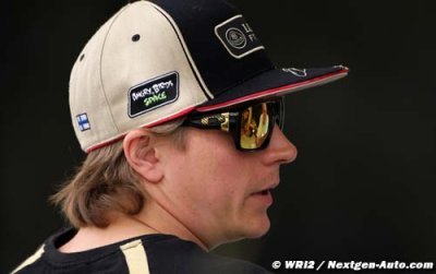 Raikkonen a confiance en sa voiture