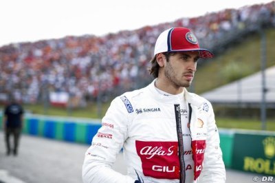 Officiel&nbsp;: Giovinazzi reste en F1 chez Alfa Romeo en 2020