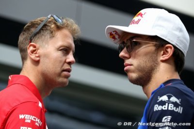 Gasly explique les conseils que lui a donnés Vettel fin 2016