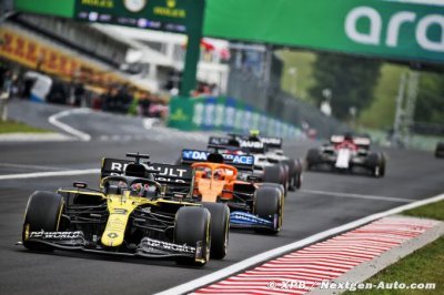 Ricciardo vante les performances aérodynamiques de la Renault RS20