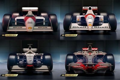 Jeu F1 2017&nbsp;: Trois nouvelles McLaren de légende dévoilées