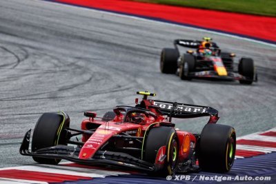 Sainz avait le rythme pour faire ’bien mieux que 4e’ en Autriche