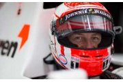 Button dans la McLaren MP4-6 d'Ayrton Senna