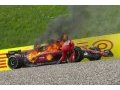 Sainz trahi par le moteur de sa Ferrari en Autriche