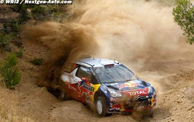 Loeb et Ogier à la poursuite de Solberg