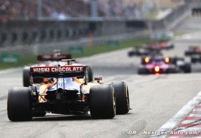 ‘Encouragé’ par la performance pure de McLaren, Sainz est optimiste pour  la suite