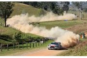 Kris Meeke two seconds off the pace