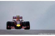 La Red Bull est compétitive sous la pluie
