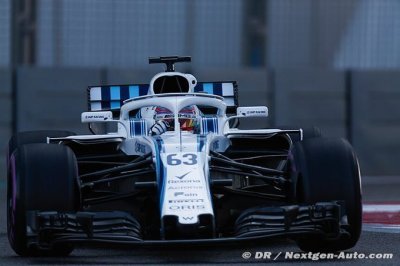 Russell a pris ses marques avec Williams ce matin