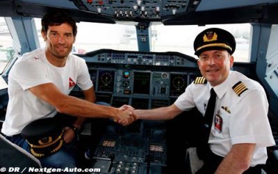 Webber veut décrocher son brevet de pilote