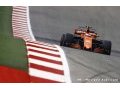 Vandoorne privé du nouvel aileron avant par Alonso