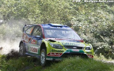 Latvala on a charge