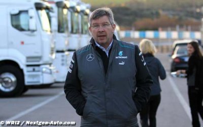 Brawn espère un très bon résultat en Chine