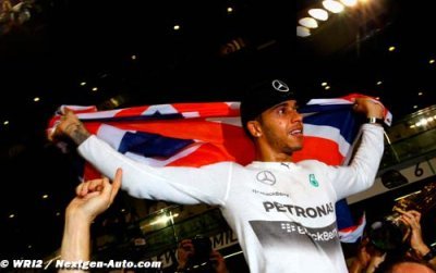 Hamilton élu meilleur sportif européen de l’année