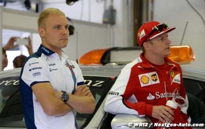 Raikkonen a tenté sa chance, Bottas ne l’a pas vu