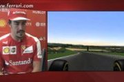 Video - A virtual lap of Nurburgring with Fernando Alonso