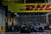 Mercedes drivers 'fine' after Singapore exhaustion