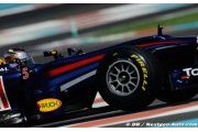 La crevaison de Vettel probablement dûe à des débris