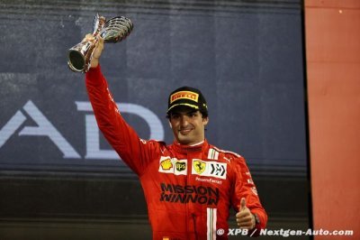 Sainz&nbsp;: Ce podium est parfait pour achever 2021